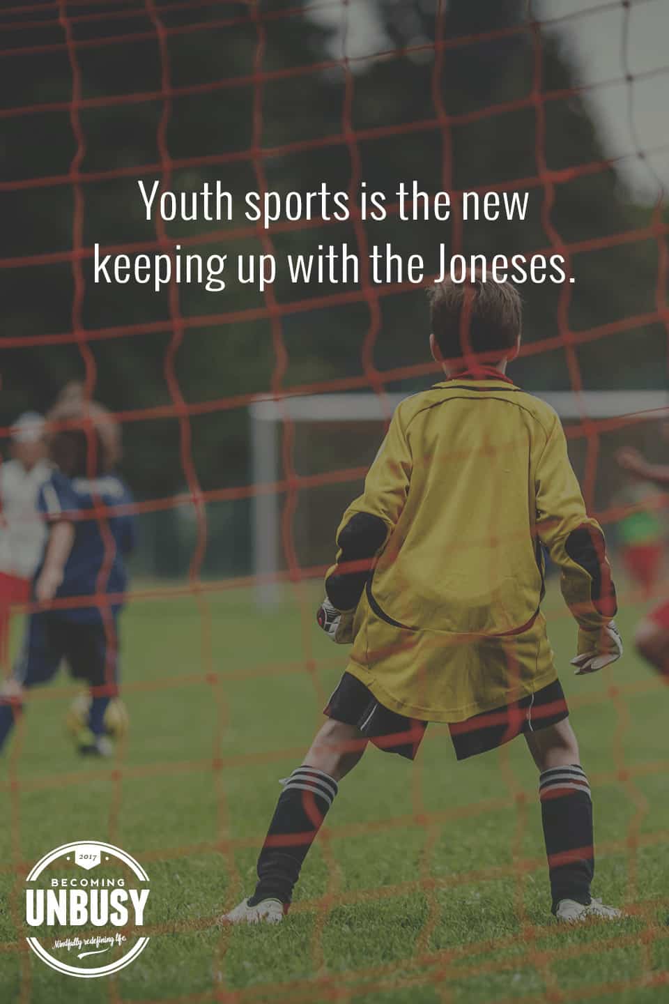 Youth sports is the new keeping up with the Joneses. — Michael S. Rosenwald *This quote. So true.